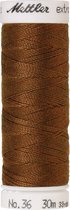 Mettler EXTRA STERK, dik naaigaren 30m. 1223 pecan bruin