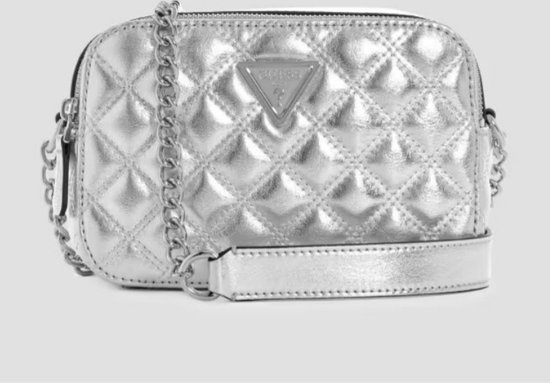 Guess Crossbody Giully Silver QV874814