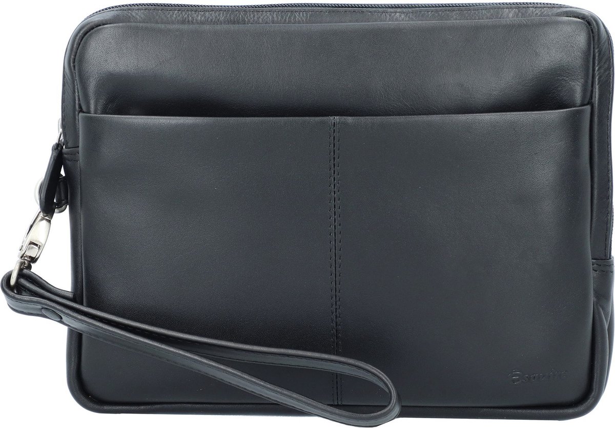 Esquire Utensil zak Oxford Wristlet Bag Black Zwart