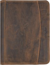 Greenburry Vintage lederen schrijfmap 24 cm brown Greenburry Vintage lederen schrijfmap 24 cm brown