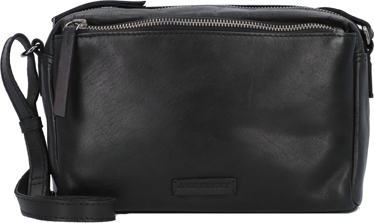 Jack Kinsky Nelson 1 schoudertas leer 24 cm - Dames - schwarz