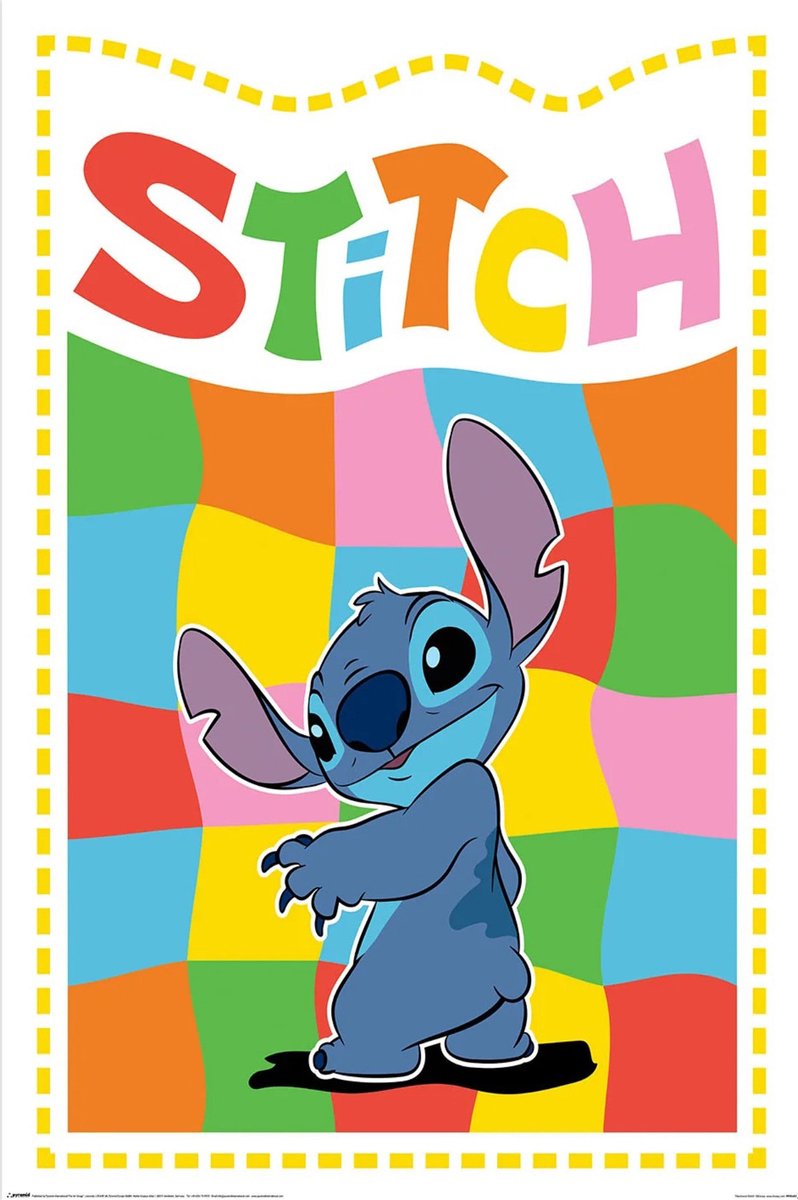 Pyramid Poster Stitch - Chequered 61x91,5cm Divers