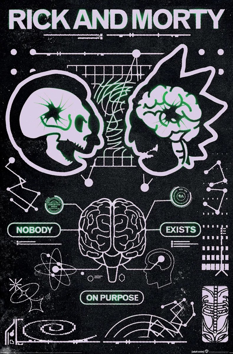 Pyramid Poster Rick and Morty - Classrickal 61x91,5cm Divers