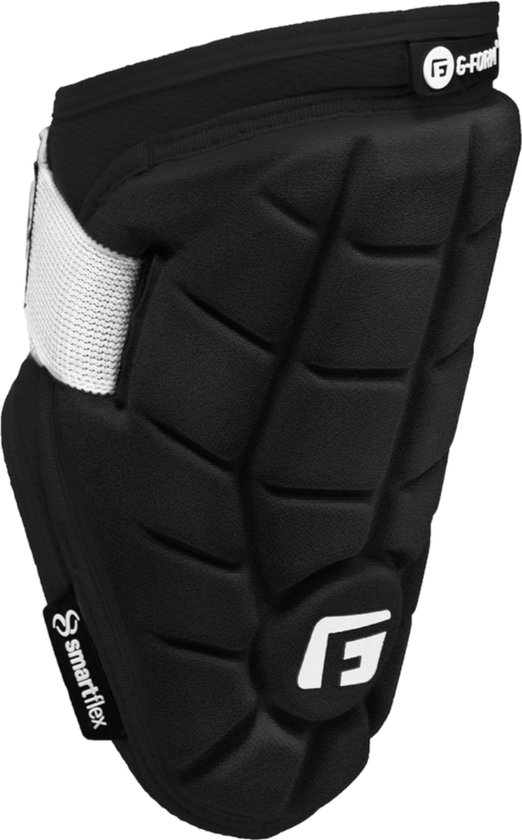 McDavid HEX High Impact Elbow Guard - Black, Size S/M With 9mm Pads For Baseball, Sports Protection - View #9