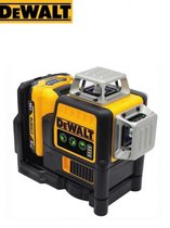 DeWALT - Dw089lg - Kruislijnlaser - Vloerlaser - Lijnlaser - Zelfnivellerend - Groene Lijnen - 12 Stralen - 3x360° Graden - Inclusief Oplader & Accu