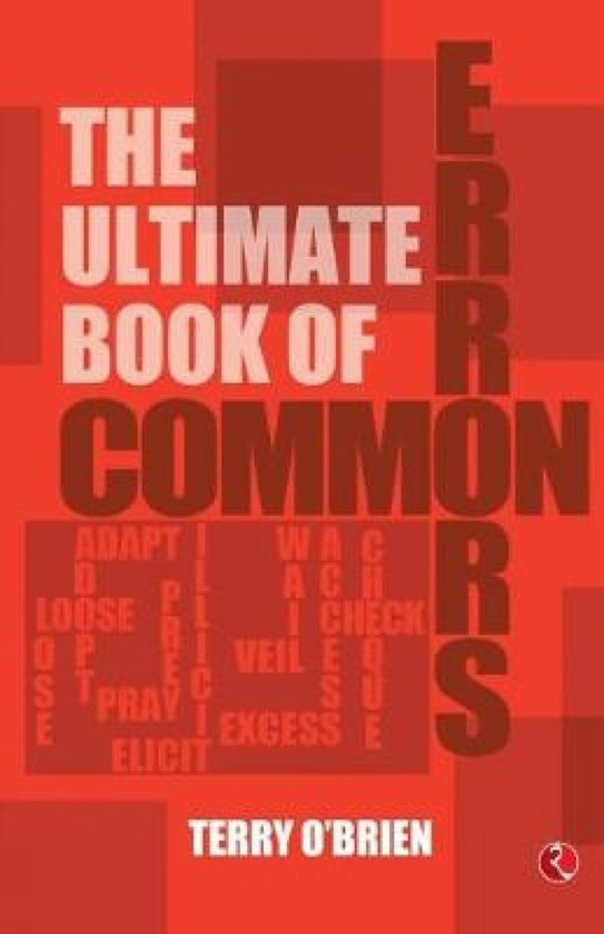 Ultimate Book of Common Errors - cover