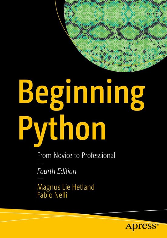 Professional and Applied Computing (R0) - Beginning Python - cover