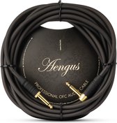 Áengus Gitaarkabel UltraFlex Instrumentkabel - 6.35mm mono jack plug haaks/recht - 5 meter
