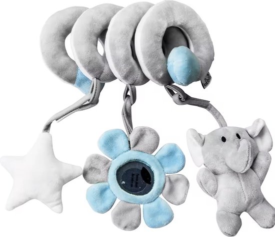 Baby spiraal -wandelwagen speelgoed Baby knuffels -box spiraal -baby auto stoel opknoping speelgoed -activiteit spiraal pluche speelgoed