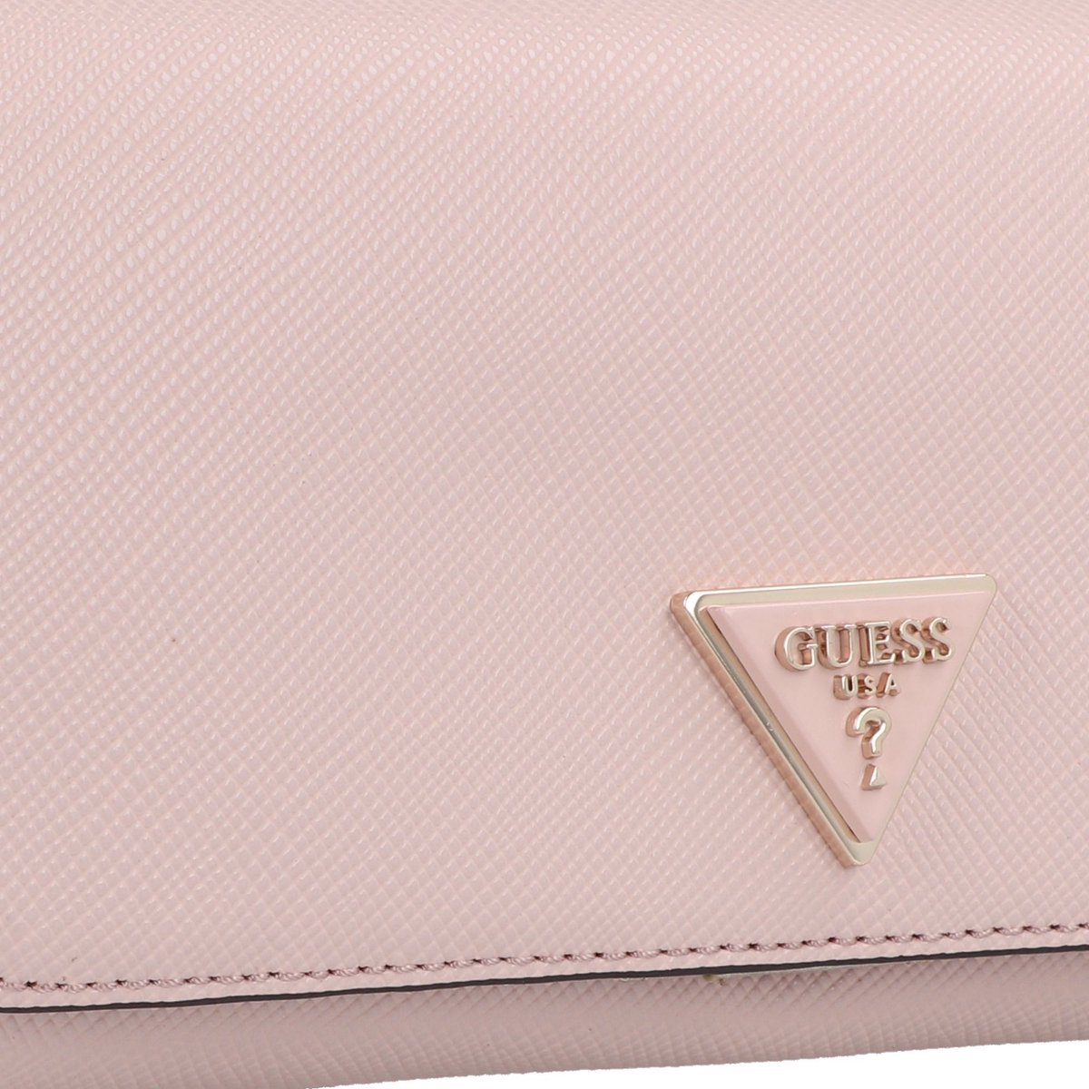 Sac Bandoulière GUESS Noelle Mini Xbody Flap Organizer - Rose Clair, Neuf Avec étiquettes