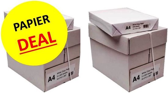 Office Basics goedkoop A4 papier - 2 dozen = 10 pak - businesspack - wit