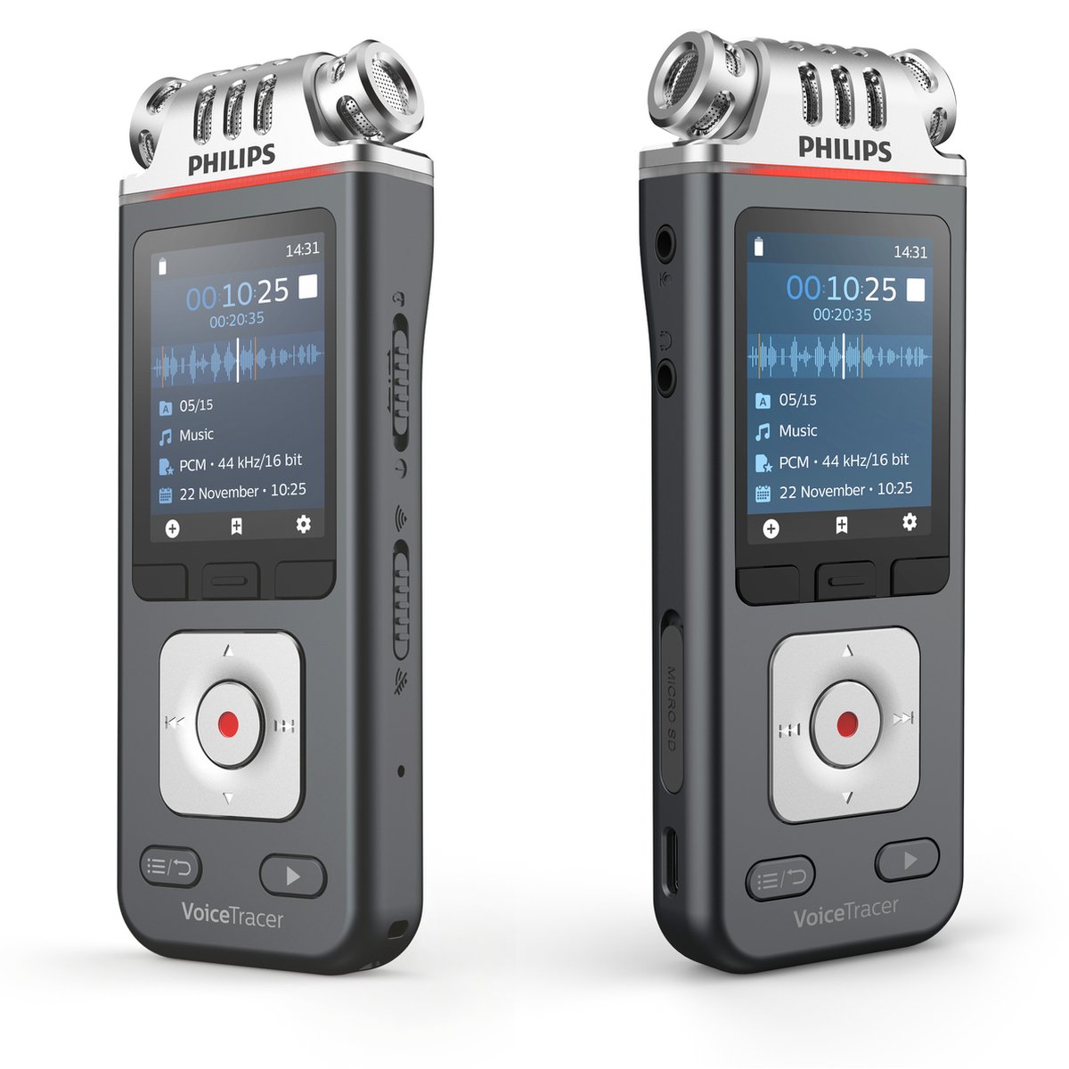 Philips DVT6115 Audio Recorder met Sembly AI - afbeelding 2