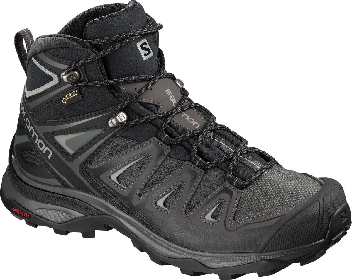 Salomon X Ultra 3 Mid Gtx Wandelschoenen Dames Magnet Monument Zwart