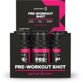 Body & Fit Pre-workout Shot - Pre workout met Cafeïne & Beta-Alanine - Berries - 12 pack