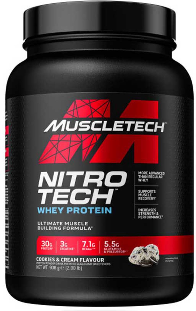 Goedkoopste Nitro Tech Performance 907gr Cookies & Cream