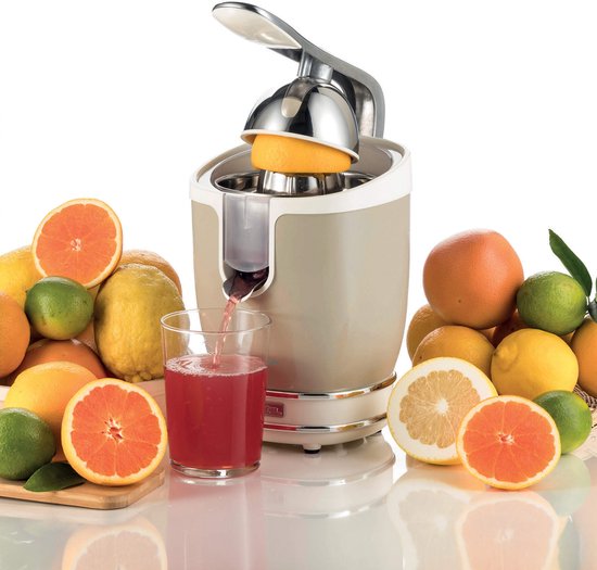 Ariete 0413/03 - Vintage elektrische citruspers - 400 Watt - 2 perskegels - 600 ml inhoud - Beige van Ariete — afbeelding 5
