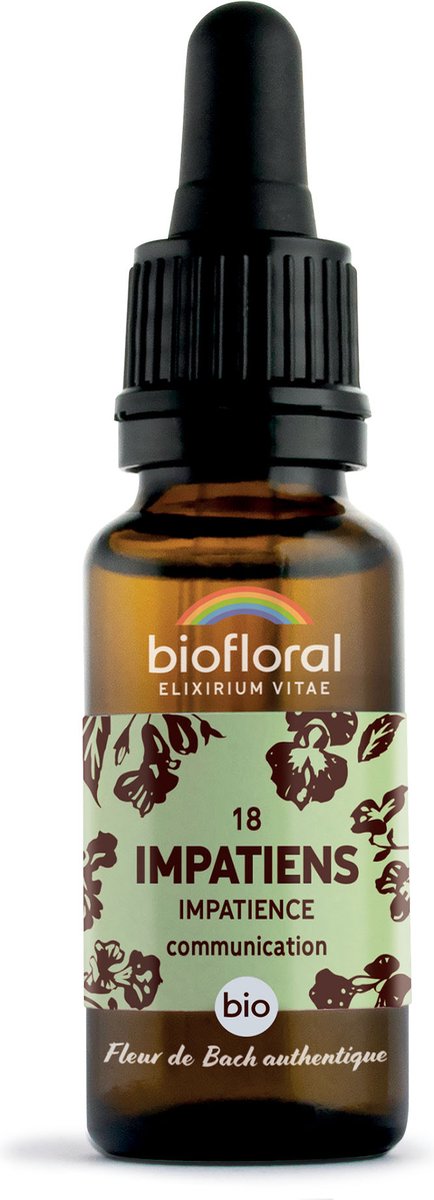Biofloral- 18 - Impatiens - Reuzenbalsemien - Bio - Bio Demeter - 20 ml
