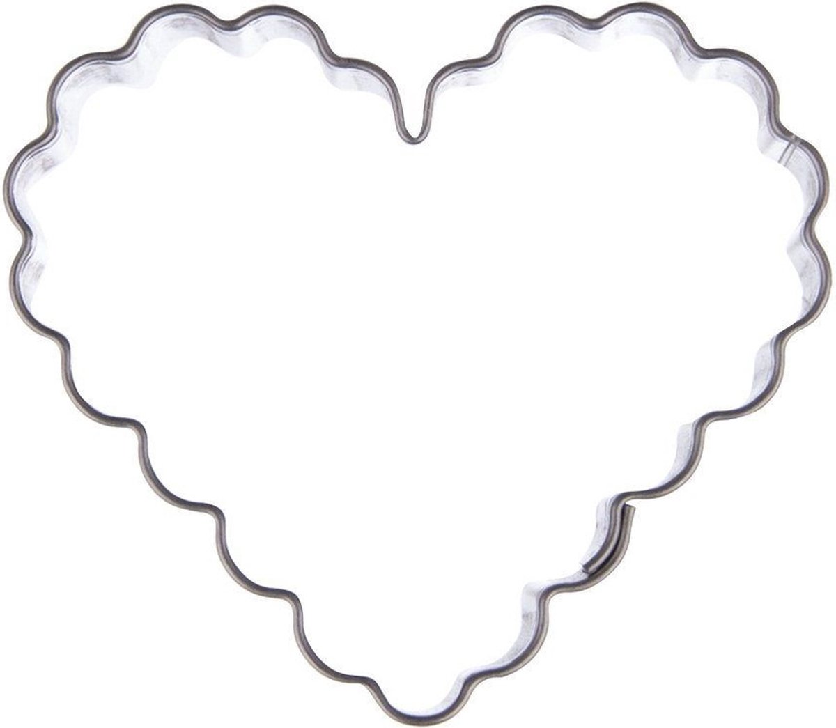 Koekjessnijder Edelstaal Hart 5 cm - Vormen - Uitsteekvorm - Cookie - Cutter - Uitsteekvormpjes - Koekjes - Bakken
