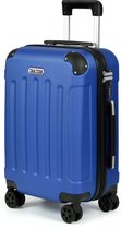TAN.TOMI Valise de voyage 4 roulettes - Bagage à main 41L Bagage soute - Serrure à combinaison - Valise de voyage - Valise trolley à Roues - Bleu azur