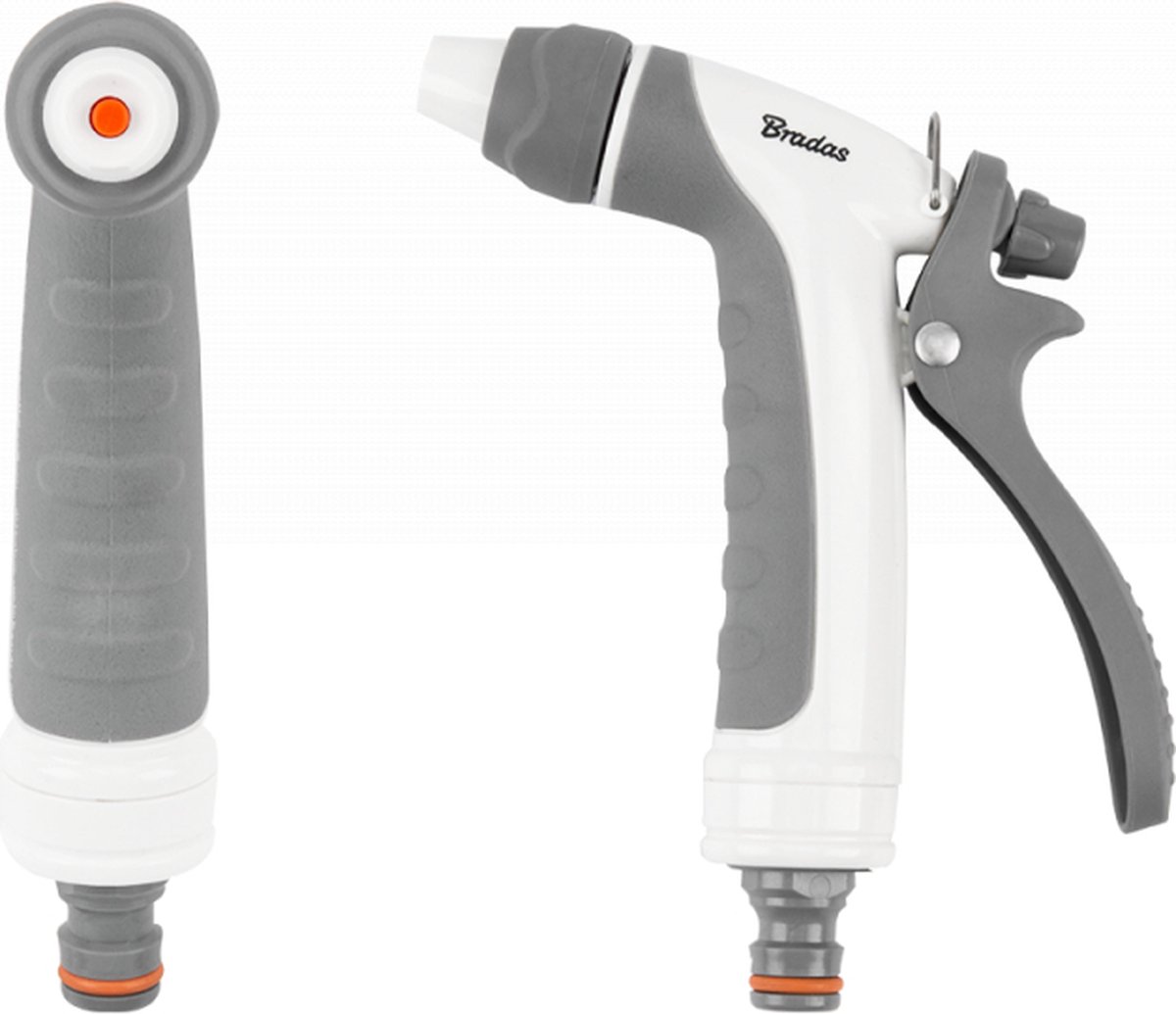 Bradas WHITE LINE Verstelbaar Spuitpistool – 3-in-1 – Zacht Handvat