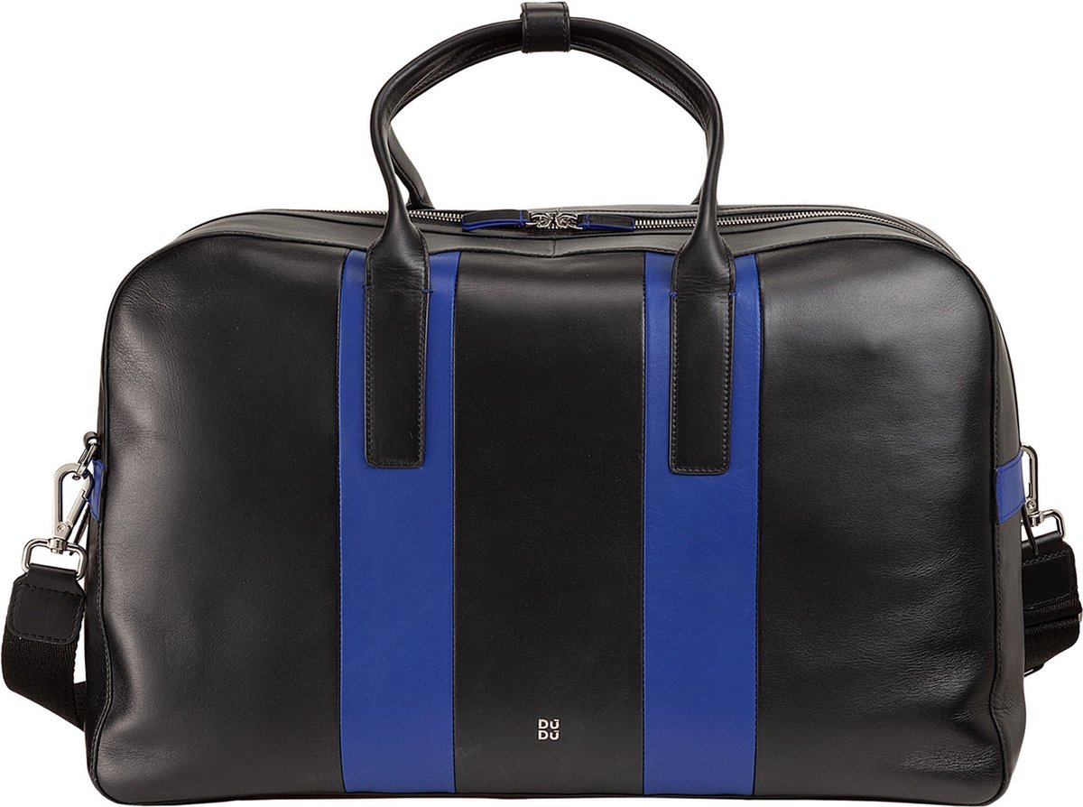 DuDu Weekender reistas leer 49 cm - black