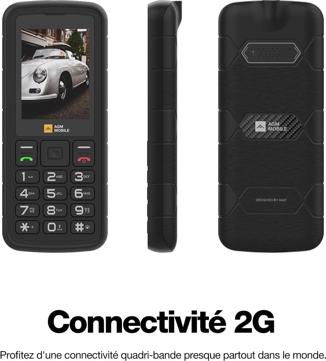 Mobiele klaptelefoon zonder abonnement, telefoon voor senioren met noodoproep senioren telefoon mobile