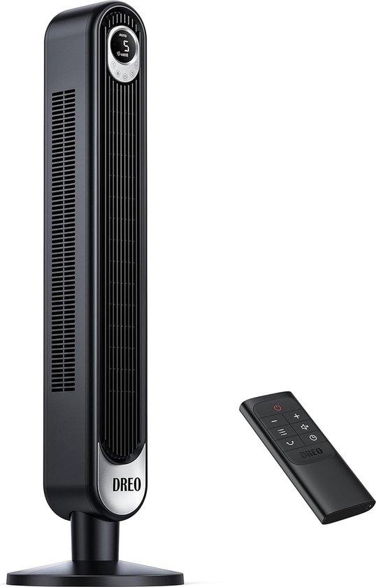 KESSER Tower Fan with Remote Control | Swing Angle 90° | 3 Stages | 90 cm | Timer Function | Turbo Function | Standing Fan