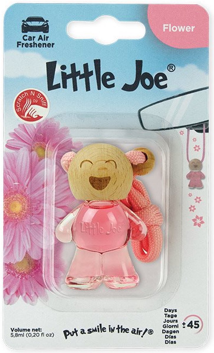 Little Joe Bottle autogeur - Flower - 45 dagen - autoluchtverfrisser