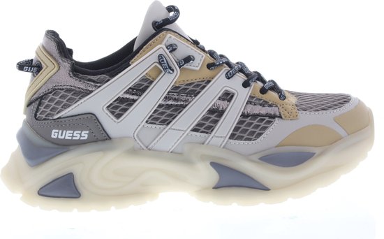 Dames Sneakers Guess Belluna Grey/beige Grijs - Maat 37