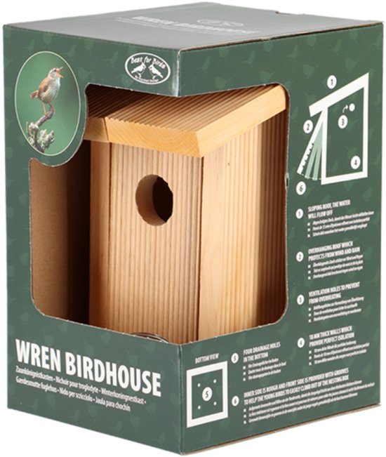 Esschert Design Troglodyte dans une boîte cadeau