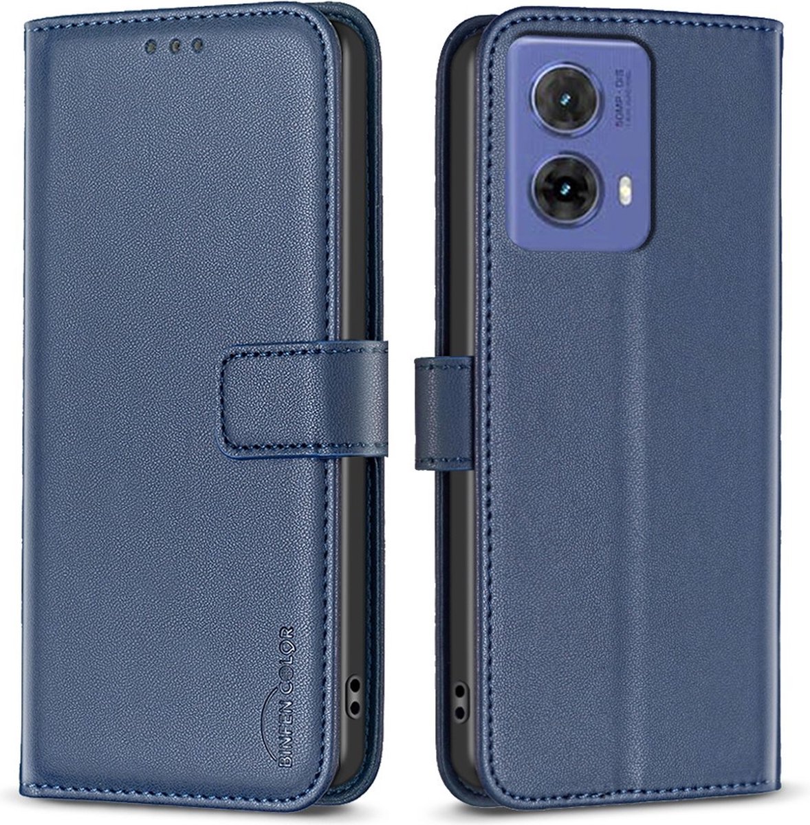 Mobilize PU-Leer Book Case Zwart Motorola Moto G86 5G
