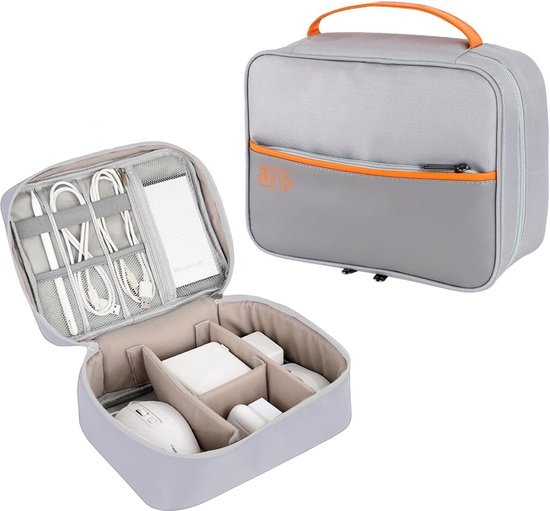 DAZZLEEX Travel Cable Case Electronics Organizer Bag, Multifunctional