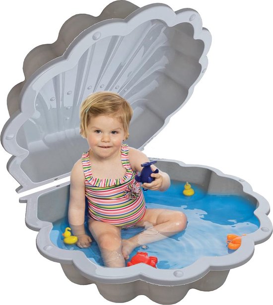 TikTakToo Zand- en waterschelp, zandbak met afdekking (2
