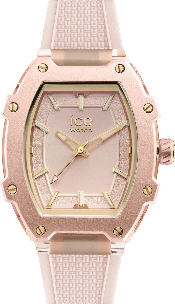 Ice Watch Ice Boliday - Light Pink 023322 Horloge - Siliconen - Roze - Ø 41.5 mm