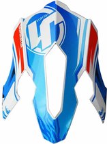 Just1 J12 Helmklep-Just1 J12 Dominator White/Red/Blue