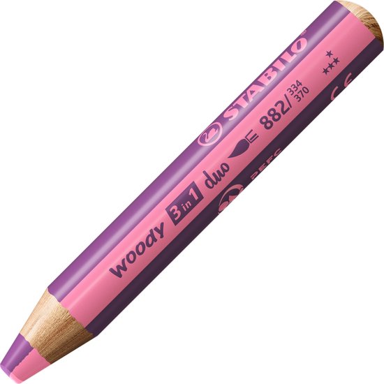 Koop uw Kleurpotloden STABILO 880 woody 3 in 1 m | BGB Office Solutions