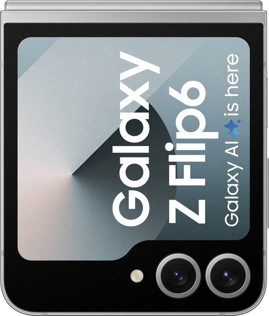 Galaxy Z Flip6 256GB SilverShadow 新品未開封 Samsung Galaxy Z Flip6 - 256GB - Silver Shadow - 50MP camera | bol