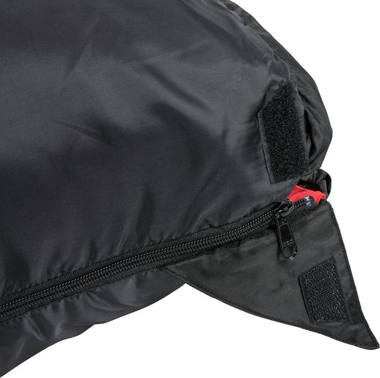 Envelop slaapzak zwart inklapbaar - 180 cm x 70 cm - drieseizoenenslaapzak Sleeping Bag — afbeelding 3
