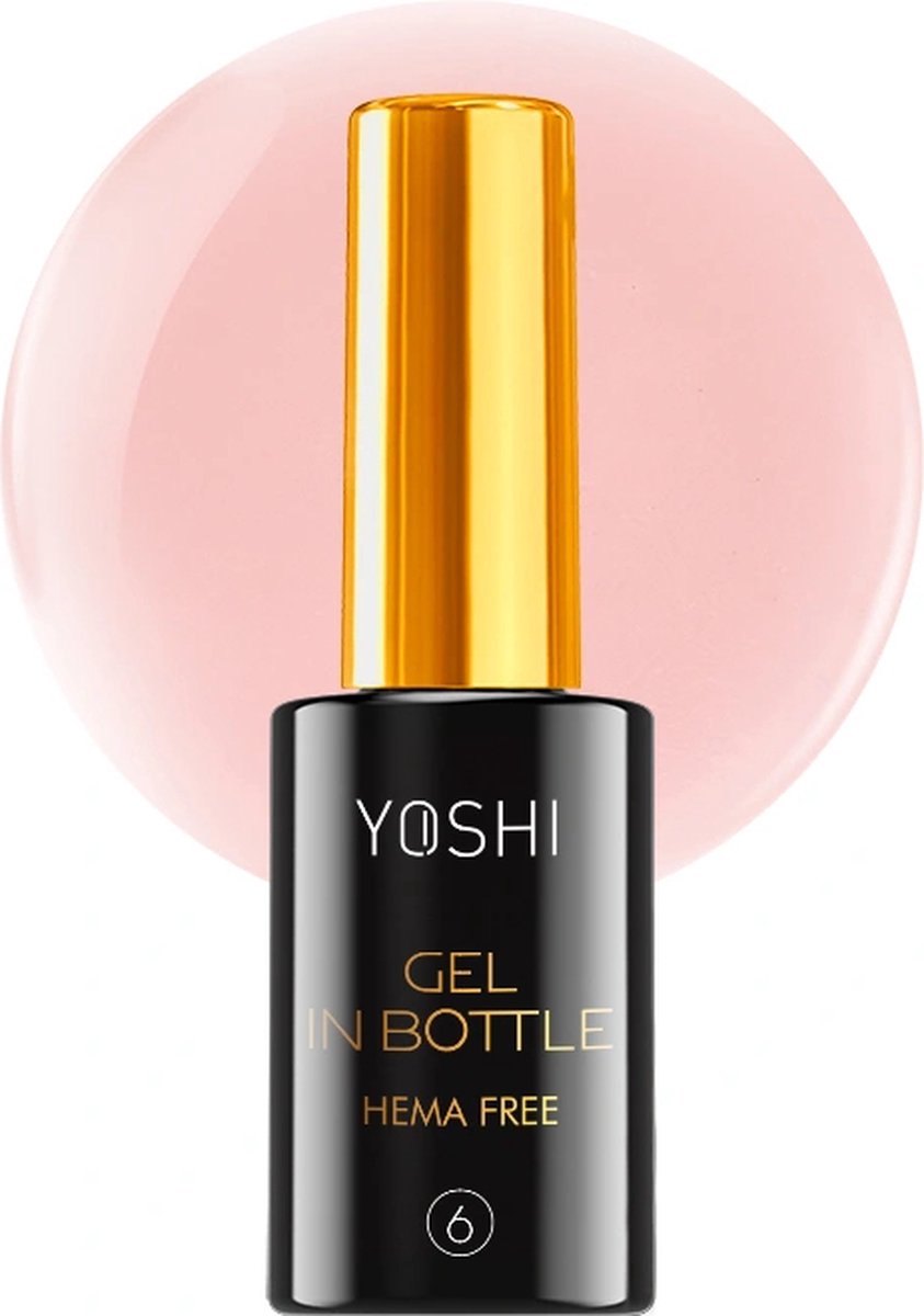 Goedkoopste Yoshi - HEMA FREE Gel In Bottle - BIAB - Nr 6 - 10ml