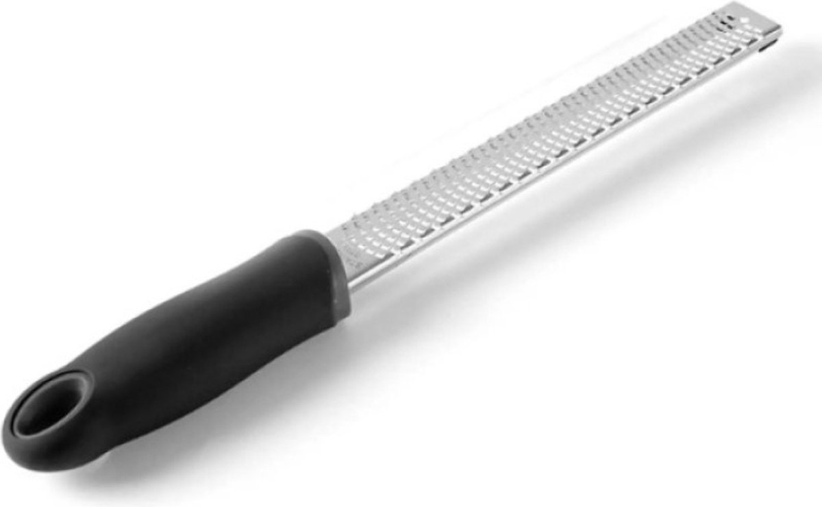 Go Go Gadget - Keukenrasp - Rasp - Zesteur - Peeling - Keukenaccessoire - Met Beschermkap - Anti-slip - Zwart