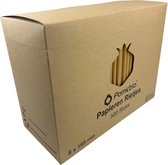 Pomebio Papieren Rietjes -Kraft - 8x195 mm - Doos à 500 Stuks
