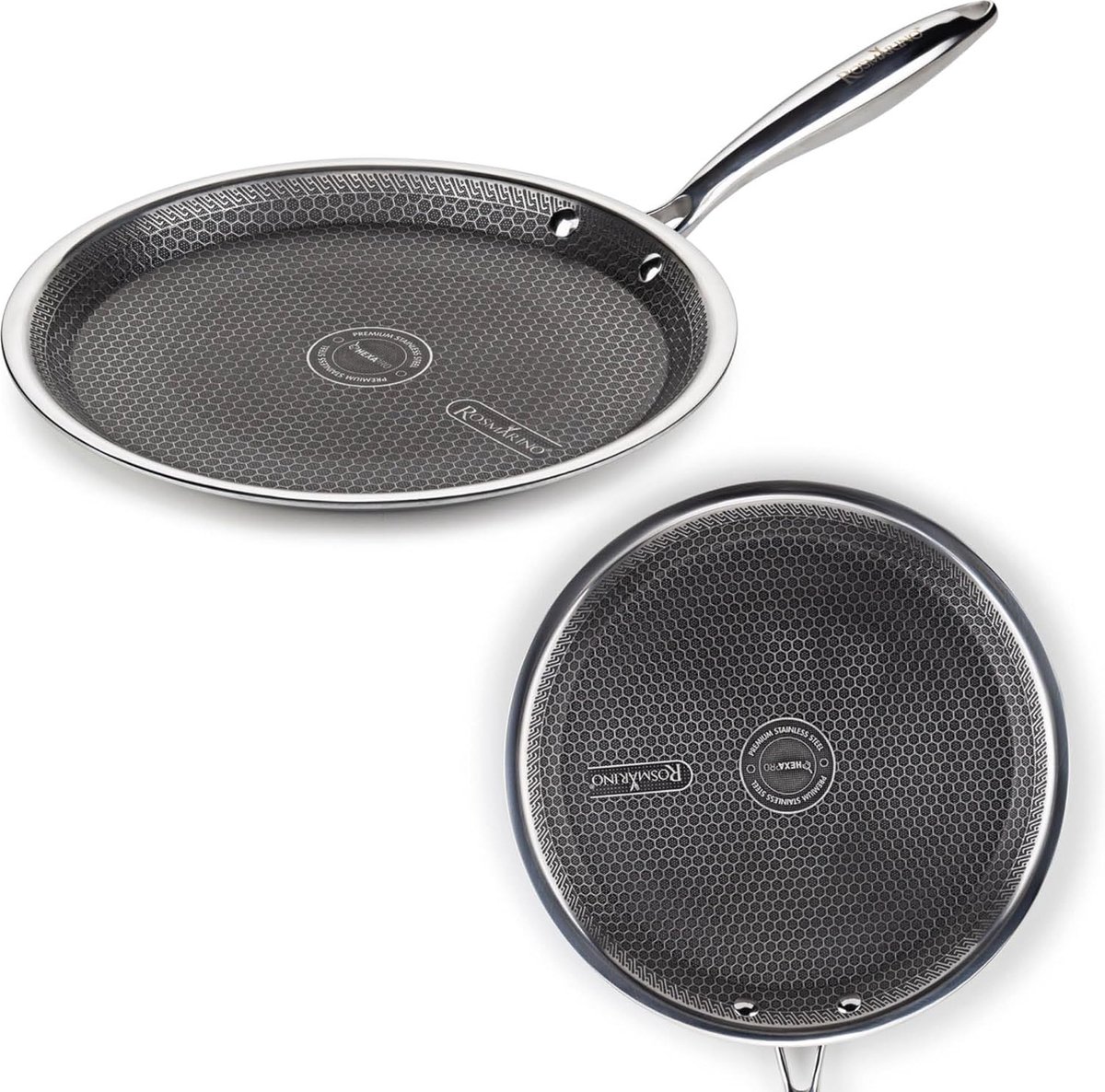 Pannenkoekenpan 2 0 28 cm premium pannenkoekenpan met antiaanbaklaag voor professioneel koken krasbestendig en veelzijdig inzetbaar op alle warmtebronnen