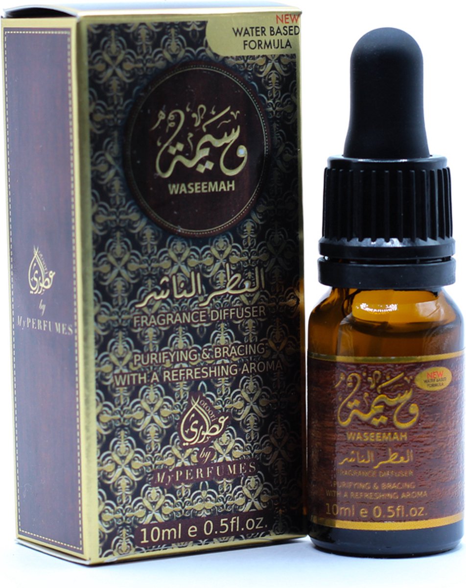 Goedkoopste Waseemah - Geurolie - Parfumolie voor aroma diffuser, Luchtbevochtiger of aromabrander - Olie Diffuser - 10 ml