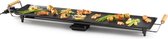 Bol.com DOMO DO8313TP Teppanyaki XXL 'Family & friends' - 90 cm - 1800 W - houtlook aanbieding