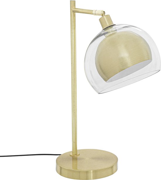 Atmosphera Dolce Riviera tafellamp - Goudkleurig metaal, 48 cm