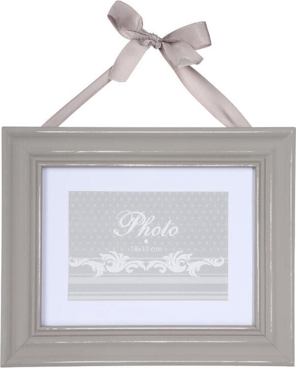 Romantische houten fotolijst met lint MANOIR