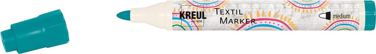 KREUL 90774 markeerstift 1 stuk(s) Fibre tip Turkoois