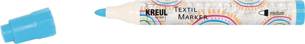 KREUL 90767 markeerstift 1 stuk(s) Fibre tip Lichtblauw