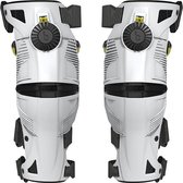 Mobius X8 Kinder Knie Brace White/Acid Yellow-XS