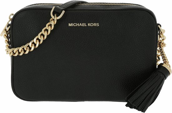 Foto: Michael kors ginny dames crossbodytas zwart